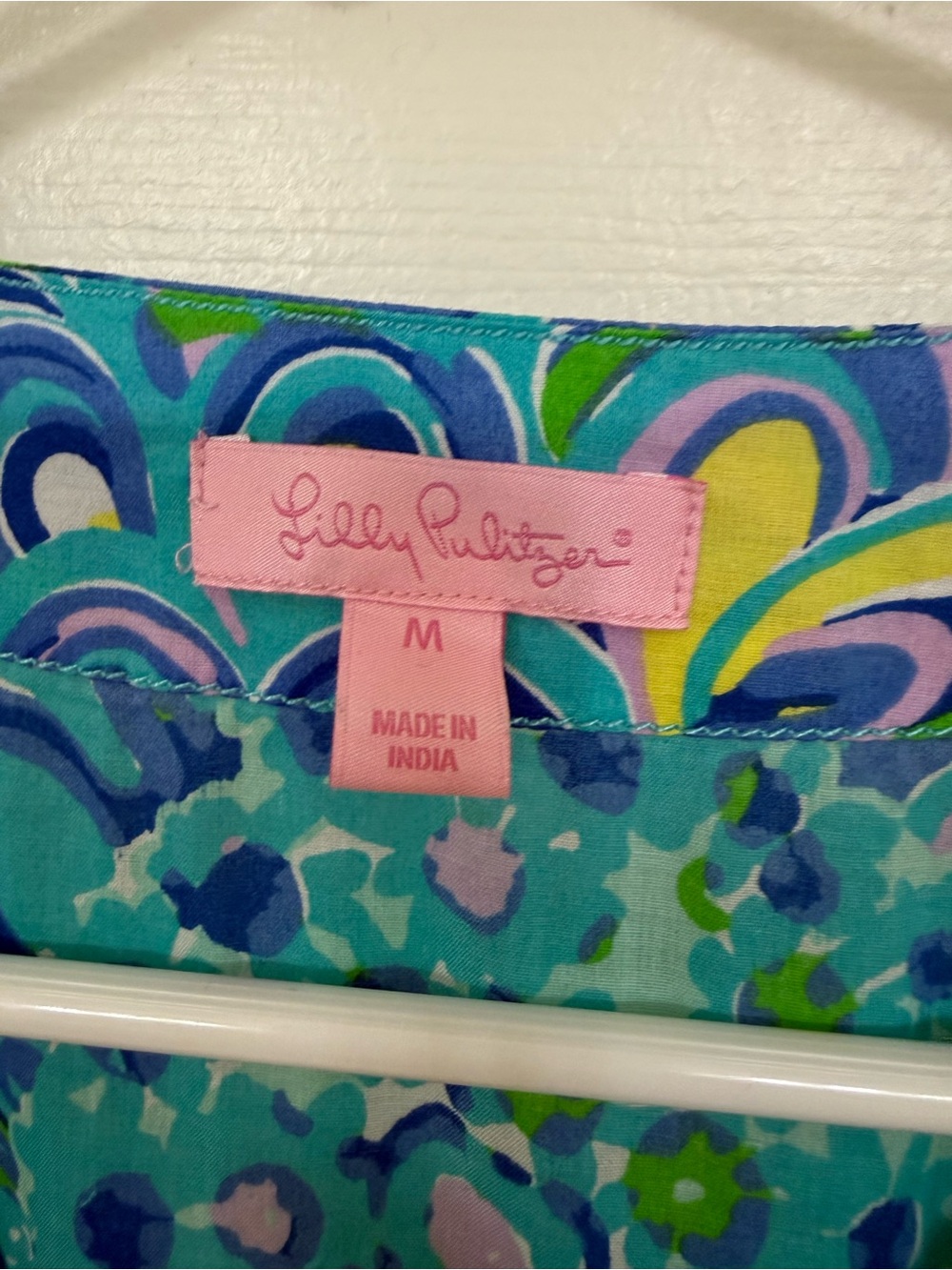 Lilly Pulitzer Amelia Island Lilly Lagoon Tunic in gorgeous blue & green - Picture 2 of 7